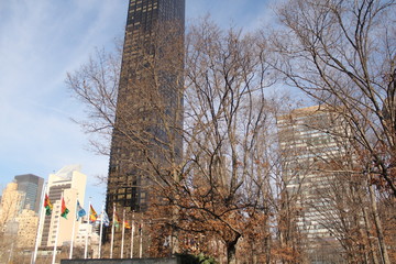 America, New York, Manhattan, United Nations