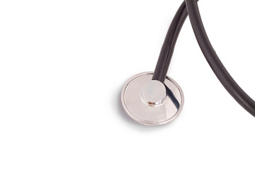 Top view of stethoscope