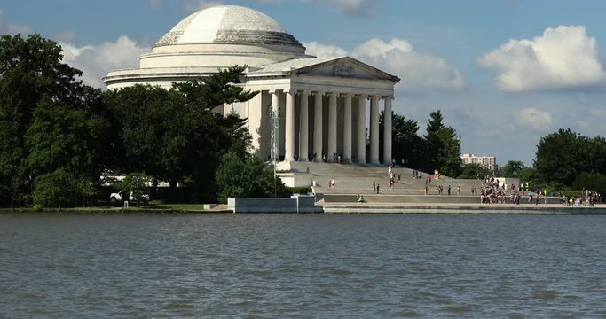 Thomas Jefferson Memorial on the National Mall in Washington DC USA