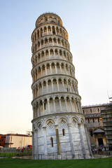 Fototapeta na wymiar Landmark - Leaning Tower of Pisa