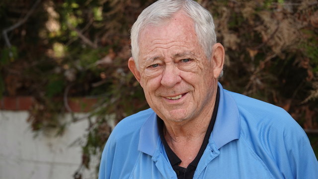 Casual Outdoor Portrait Of Senior Man