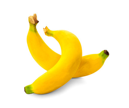 banana isolated on a white background