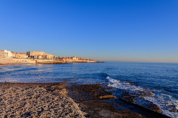 Fototapeta premium Vista da Praia da Parede Cascais Portugal