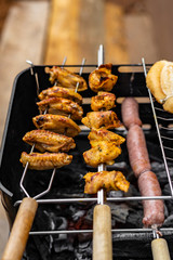 Churrasco - Medalhão, Frango, Linguiça, Picanha