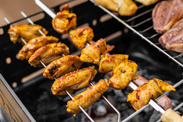 Churrasco - Medalhão, Frango, Linguiça, Picanha