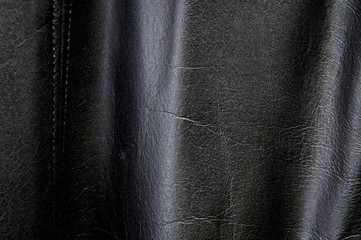 old vintage leather jacket background