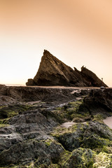 Sunrise at Currumbin Rock Gold Coast Queensland