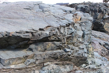 下仁田ジオパーク（青岩公園の三波川結晶片岩）