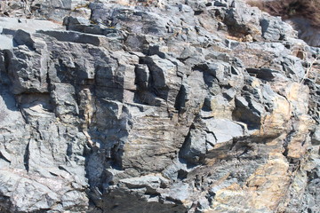 下仁田ジオパーク（青岩公園の三波川結晶片岩）