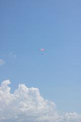 Fototapeta na wymiar Paragliding