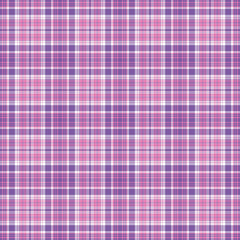 Seamless Plaid in Pink, Purple, & White