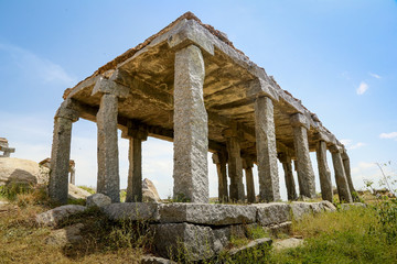 Old sculpture in Tamil Nadu, India