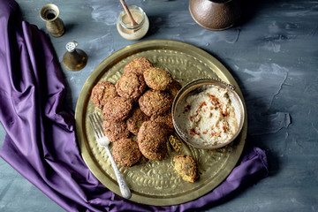 falafel is a mediterrean delicacy