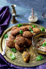 falafel is a mediterrean delicacy