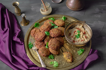 falafel is a mediterrean delicacy