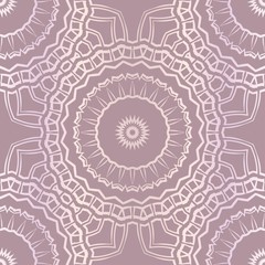 Design For Square Fashion Print. For Textile, fabric printa. Seamless Floral Pattern. Vector Illustration.