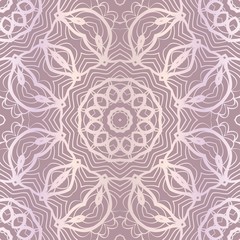Design For Square Fashion Print. For Textile, fabric printa. Seamless Floral Pattern. Vector Illustration.