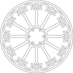 Grabkapelle, Germany, rose window