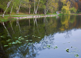 506-93 Early Fall at Hidden Lake