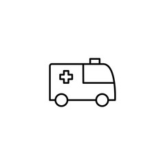 ambulance icon vector