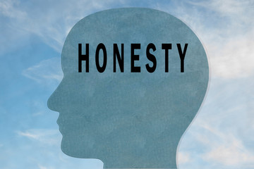 HONESTY - personality concept