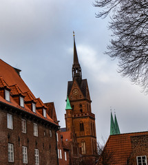 Fototapeta premium Propsteikirche Lübeck