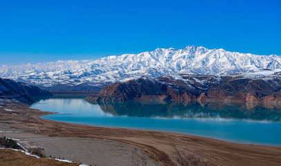 view of the Chervak lake