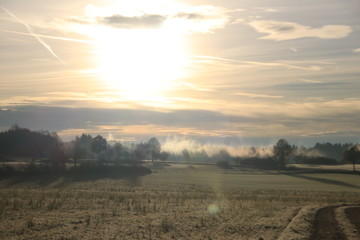 Landschaft im Herbst, Herbstmotiv