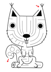 labyrinth squirrel