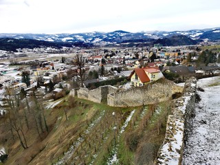 Panorama von Voitsberg, Bärnbach, Köflach