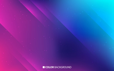 Abstract blurred gradient background. Colorful background with geometric shape composition. Useful template.