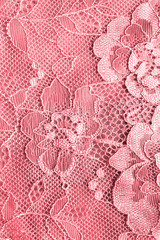 Pink lacy background