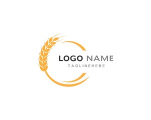 wheat Logo Template