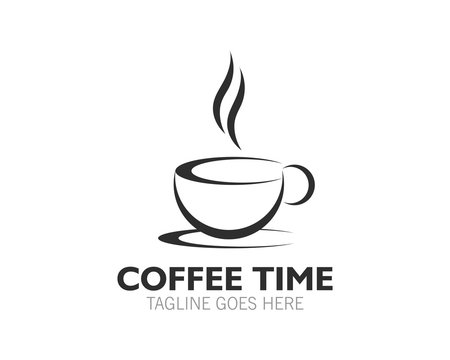 coffee time vector icon illustration design 
