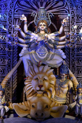 INDIA DURGA PUJA HINDU FESTIVAL