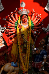 INDIA HINDU FESTIVAL DURGA PUJA
