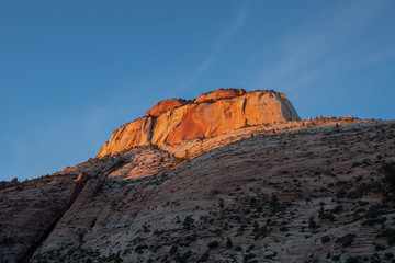 American Southwest Landscape Striations Rock Sediment Canyon