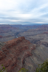 Grand Canyon American Southwest Landscape Rocky Formation Scenery Natural Sunrise
