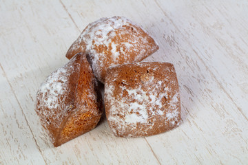 Delicious baked muffins