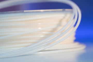 Spools of plastic filaments for 3D Printer