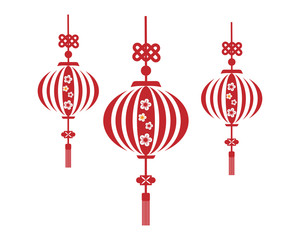 Fototapeta na wymiar chinese lanterns