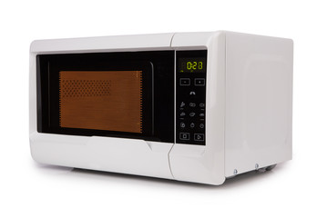 Obraz premium closed microwave isolated