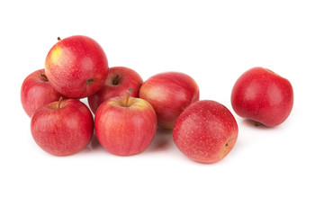 Fototapeta na wymiar Red apples isolated