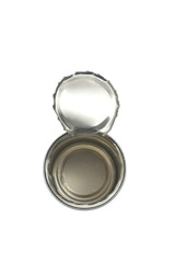 can isolated on white background