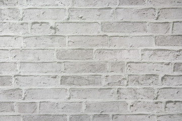 White brick wall a weathered texture for background