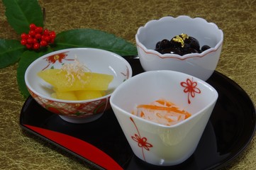 おせち料理　和食　お正月料理　縁起物　日本食