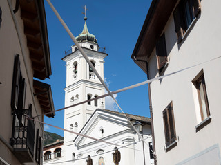 Susa, Piedmont, Italy: historic church
