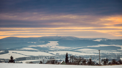 Great Javorina is the highest peak of the White Carpathians