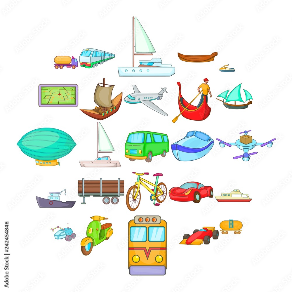 Aufkleber changing world icons set. cartoon set of 25 changing world vector icons for web isolated on white ba