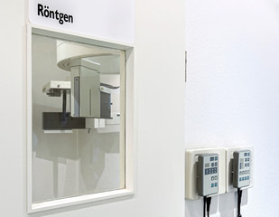 Röntgenraum beim Zahnarzt